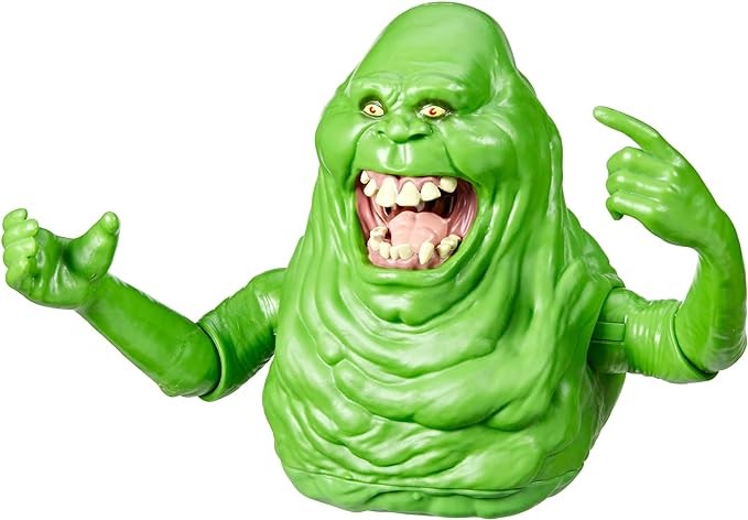 Ghostbusters Squash & Squeeze Slimer Animatronic Toy, 40+ Sound Effects, Interactive 7-Inch Green Ghost, Toys for Ages 4+