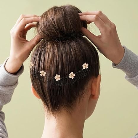 Stretchable Invisible Hair Clips- U Shape Hair Finishing Fixer Comb| Stretchable Hair Pin, U Pin Hair Clips, Cute Invisible Hair Holder, Hair Styling Tools for Girl Women Beauty and Personal Care